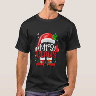 Mr. och Mrs. Claus Par-jultomten T Shirt