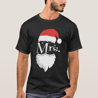 Mr. och Mrs. Claus Par matchande jul Pajama T Shirt
