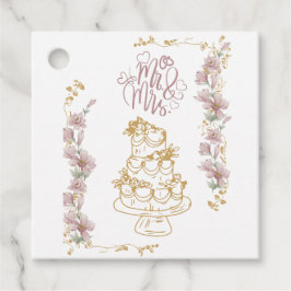 Mr och Mrs Gåvor Etiketter