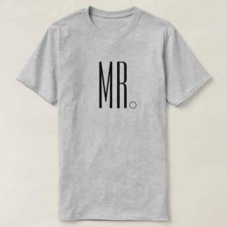 Mr och Mrs. Matchningströjor T-shirt