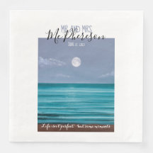 Mr och Mrs Moonlit-badsematerial