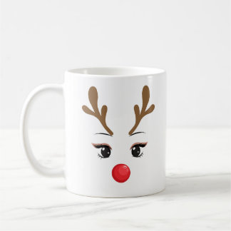 Mr. Och mrs Rudolph the Red Nose Reindeer Kaffemugg