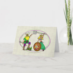 Mr. och Mrs. Urho Card Kort