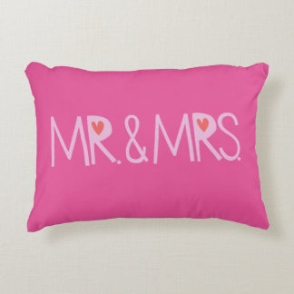 Mr och Mrs Valentine Pillow Prydnadskudde