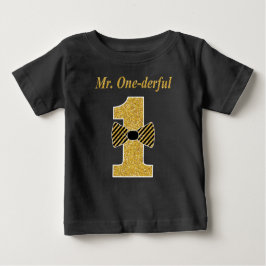 Mr. ONE-derful Småbarn T-shirt, mr Onederful T-shirt