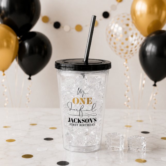 Mr. Onederful Akryl Tumbler Take Away Mugg (Mr. Onederful Acrylic Tumbler)
