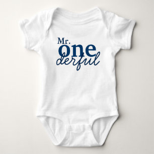 Mr Onederful Baby Skjorta Tee