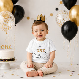 Mr. Onederful Baby T-Shirt
