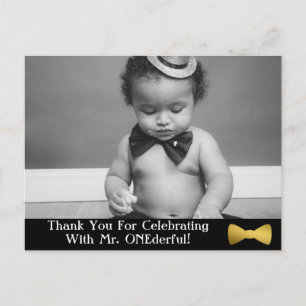 Mr Onederful Tack-kort 2 Vykort