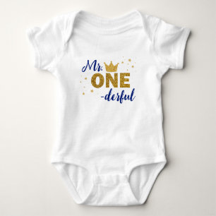 Mr Onederful, underbar 1:a födelsedag T Shirt