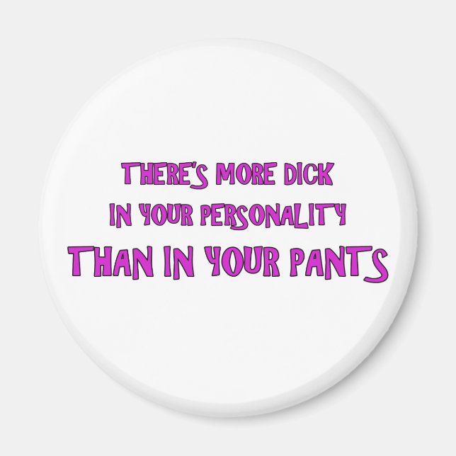 Mr Personality Magnet (Framsidan)