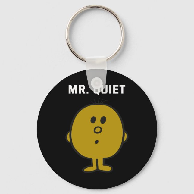 Mr Quiet Design Nyckelring (Framsida)