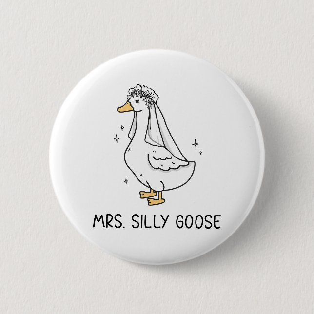 Mr. Silly Goose Och Mrs. Silly Goose Par Matchi Knapp (Framsida)