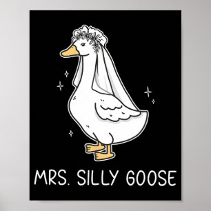 Mr. Silly Goose Och Mrs. Silly Goose Par Matchi Poster