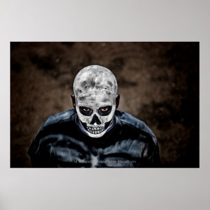 "Mr. Skullhead' av Andrew Gettler Poster