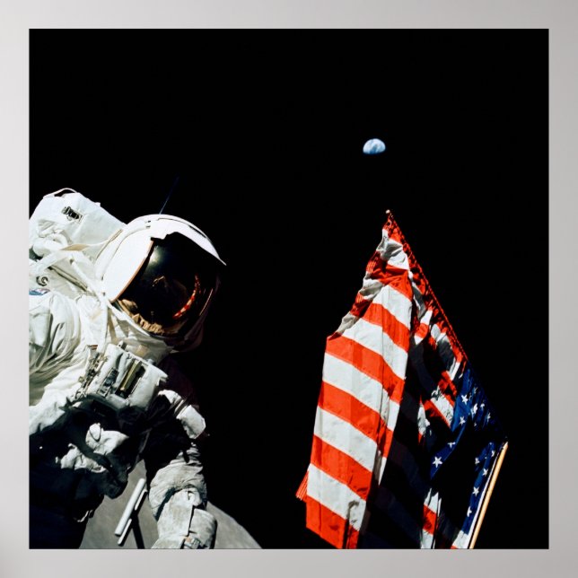 Mr Space Man Poster (Framsidan)