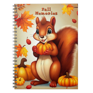 Mr. Squirrel Notebook Anteckningsbok