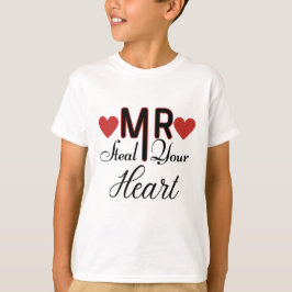 Mr stal ditt hjärta för Valentindagen 2024 T Shirt