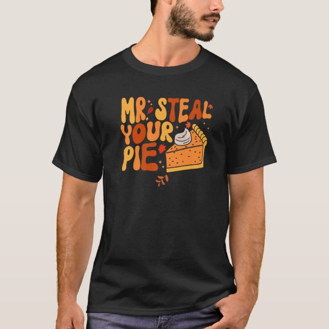 Mr Steal Your Paj Fall Thanksgiving Day Premium T Shirt (Framsida)