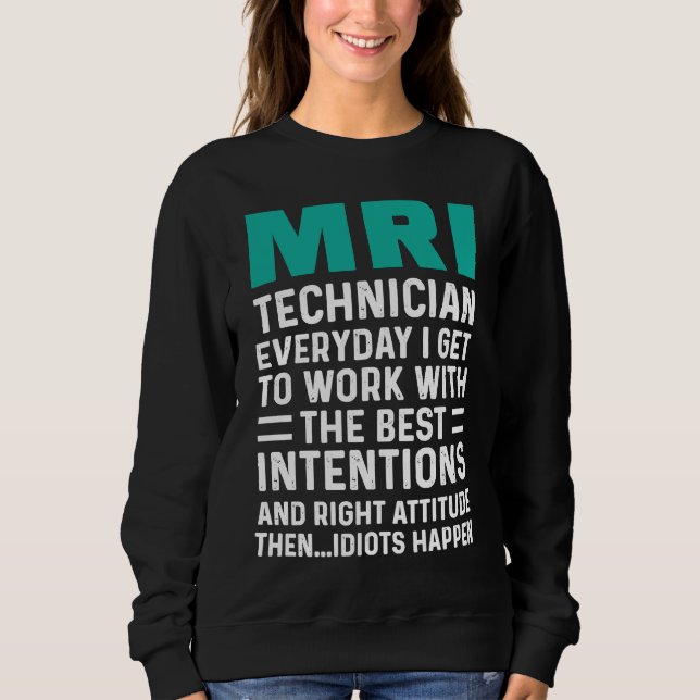 MR-tekniker Arbets Tech Teknolog T Shirt (Framsida)