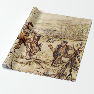Mr Toad och zigenerskan av Arthur Rackham Presentpapper