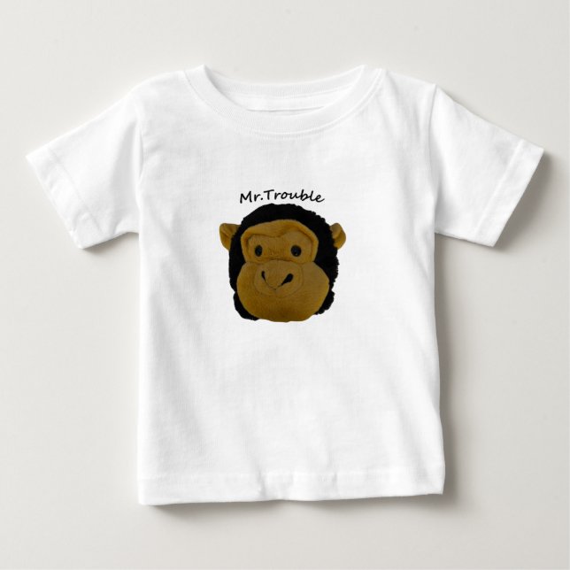 Mr Trouble-kids Toppkläder Tee Shirt (Framsida)