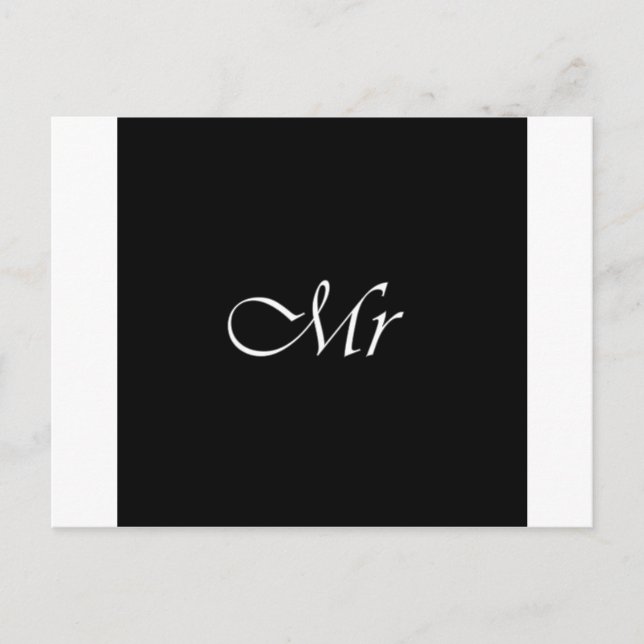 Mr. Vykort (Framsida)