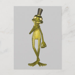 Mr Warts Tecknad Frog Vykort
