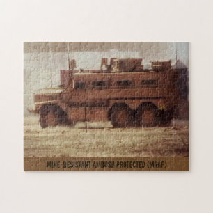 MRAP 10 x 14 Photo Puzzle Pussel