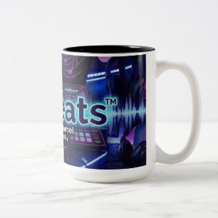MrBeats GRATIS Original Musik Delnings Mugg! Två-Tonad Mugg
