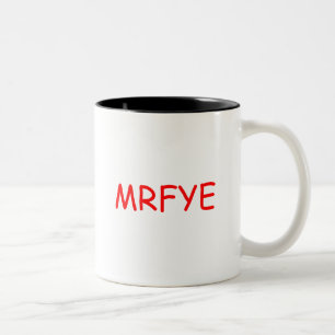 MRFYE-muggar (stil 1) Två-Tonad Mugg