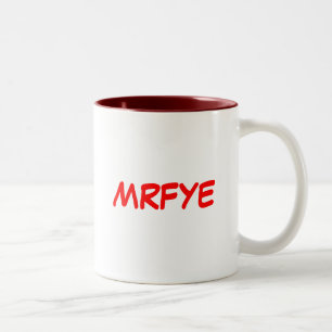 MRFYE-muggar (stil 2) Två-Tonad Mugg