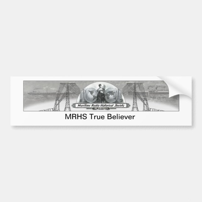MRHS True Believer Bumper Sticker Bildekal (Framsidan)