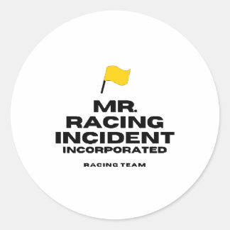 Mri-dekal Runt Klistermärke