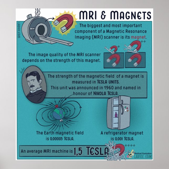 MRI & Magnets Poster (Framsidan)
