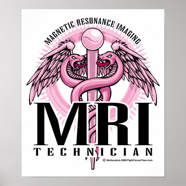 MRI Rosa Caduceus Poster (Framsidan)