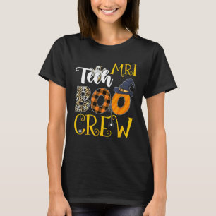 MRI Tech Leopard MRI Technolog Halloween Costum T Shirt