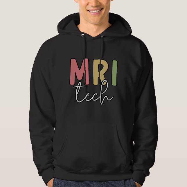 MRI Tech | MRI Technologist Gifts T-Shirt Hoodie (Framsida)