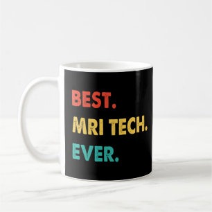 Mri Tech Profession Retro Best Mri Tech någonsin Kaffemugg