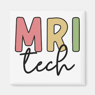 MRI Tech Tekniker för radiologi vid MRI Magnet