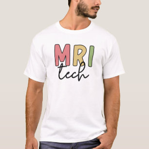 MRI Tech Tekniker för radiologi vid MRI T Shirt