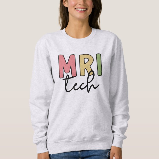 MRI Tech | Tekniker för radiologi vid MRI T Shirt (Framsida)