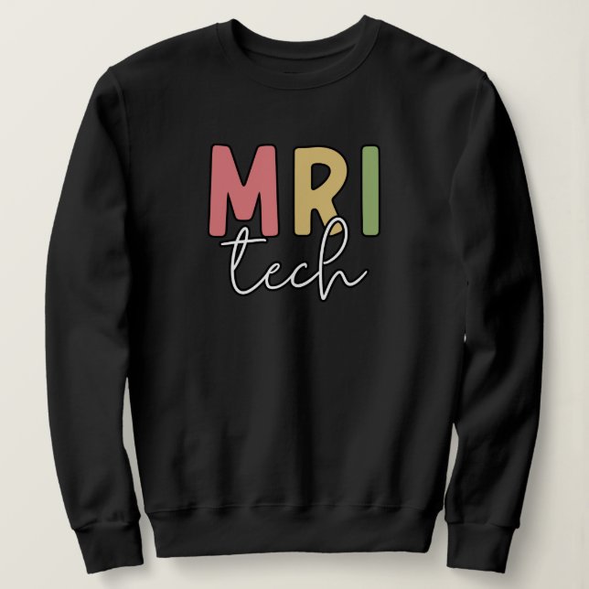 MRI Tech | Teknikstöd från MRI T Shirt (Design framsida)