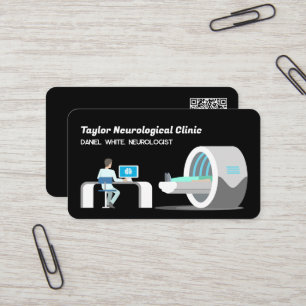 MRI Tomography QR Visitkort