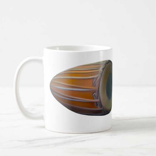 Mridanga trummar muggen kaffemugg (Vänster)