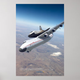 Mriya & Buran: Sovjetisk flygplans triumfplansch Poster
