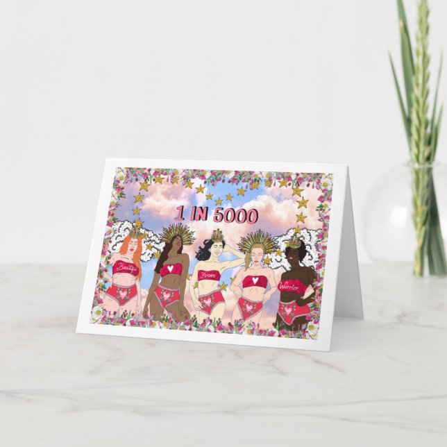 MRKH 1 på 5000 Vackert, modigt krigskort Kort (Framsida)