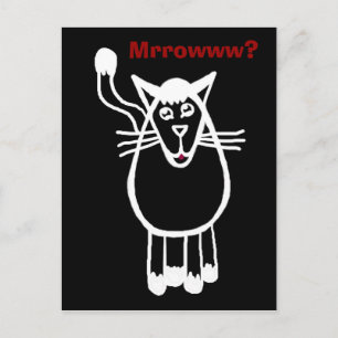 Mrrowww? Vykort