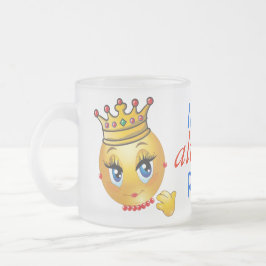 Mrs Alway Höger Frostad Glasmugg