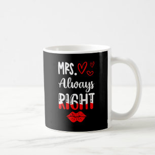 Mrs. Always Höger Bride Kaffemugg